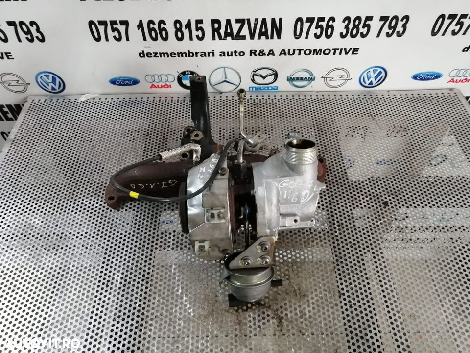 Turbo Turbina Seat Leon Skoda Octavia Audi A3 8V 1.6 Tdi CLH CXX CRC - 2