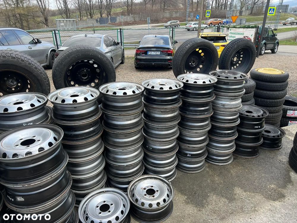 Felgi Stalowe Oryginalne Oem Iveco Daily 15 16 6x125 Oryginał ! - 11