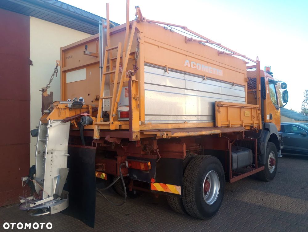 Renault KERAX 260 4x4 Bordmatic + solarka piaskarka 6m3 acometis - 19