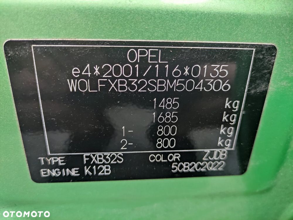 Opel Agila 1.2 Enjoy - 16