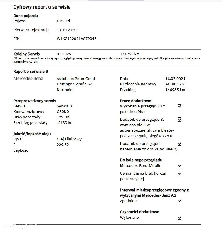 Mercedes-Benz Klasa E 220 d T 9G-TRONIC Edition AVANTGARDE - 22