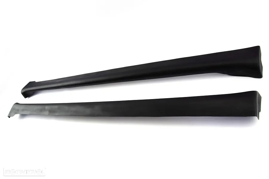 Kit completo para VW Golf 4 / IV 98-03 R32 look em plástico ABS e fibra (para-choques frontal + traseiro + embaladeiras + aileron) - 34