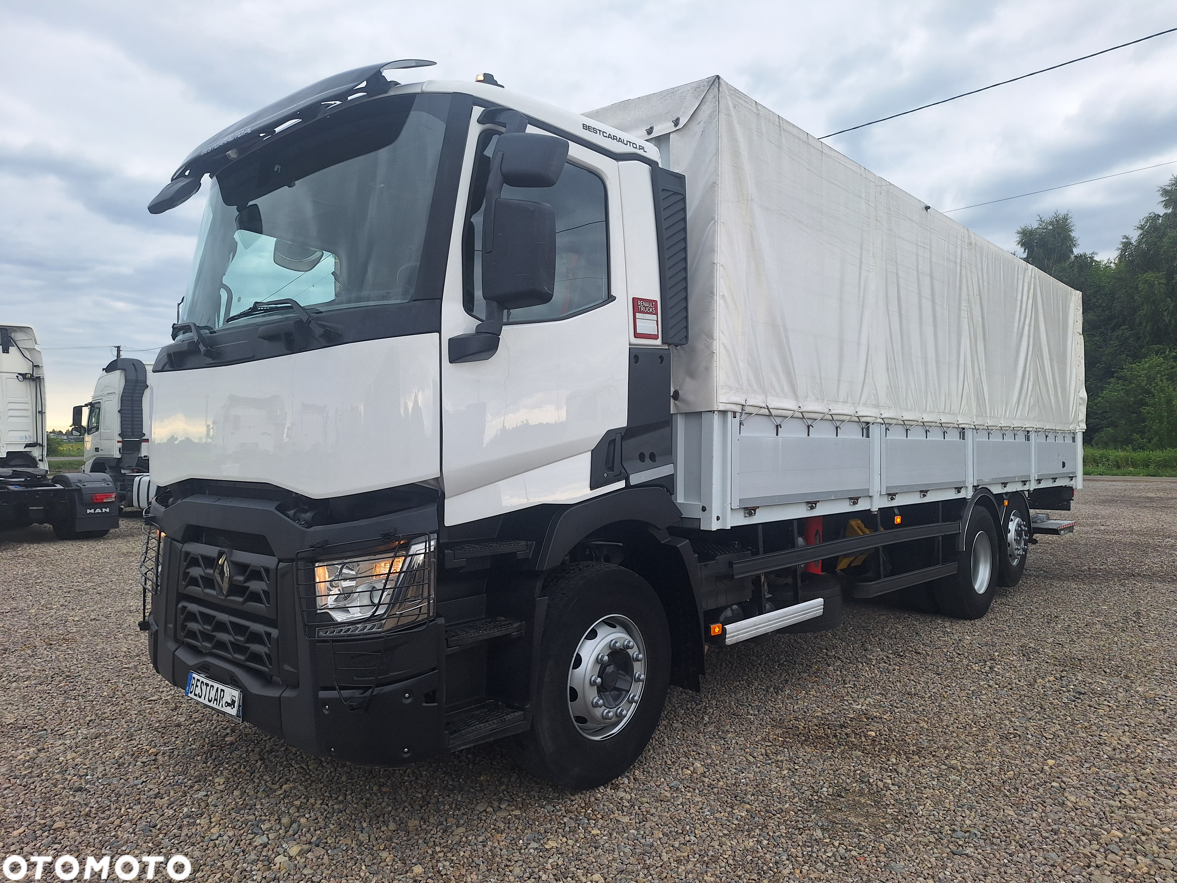 Renault GAMA C380 6X2 E6 WINDA SOLÓWKA Import Francja - 2