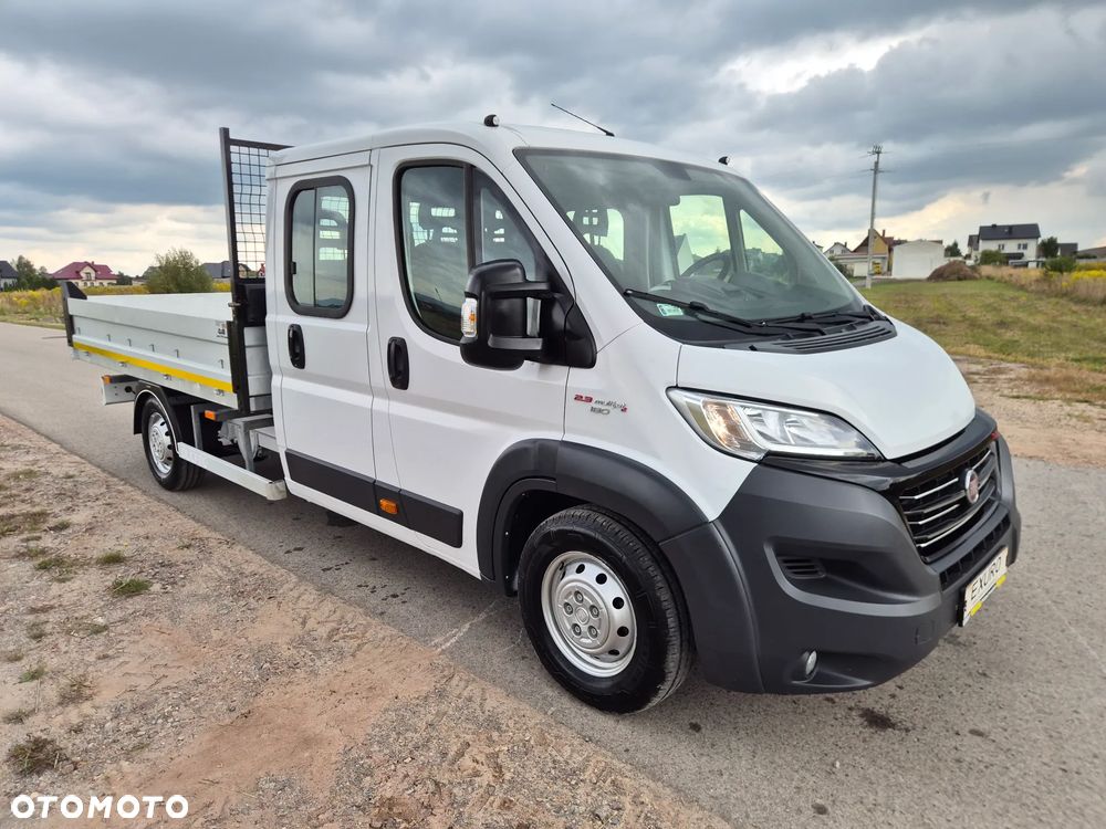 Fiat DUCATO MAXI 2.3 POWER 180KM KIPER DUBEL BRYGADÓWKA 7 0SÓB SALON PL 2017R - 9