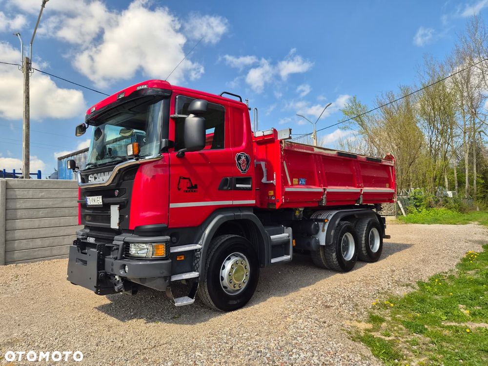Scania G450 6x4 Wywrotka Meiller-Kipper Bordmatic Hydroburta Resor z Niemiec - 5