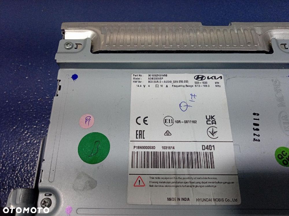 HYUNDAI BAYON I20 III RADIO I NAWIGACJA EU 96160Q-0401 - 6