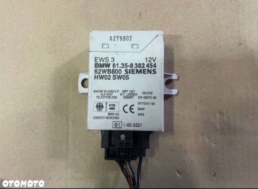 Moduł sterownik EWS bmw 3 e46 5 e39 e38 e53 mini r50 - 3