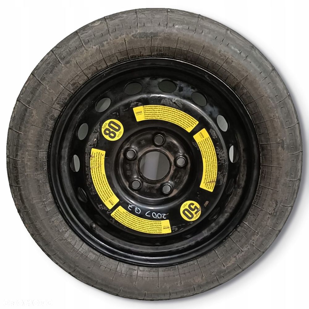 KOŁO DOJAZDOWE Audi Q7 Vw Touareg I dojazdówka 195/75 R18 7L0601027A 5x130 - 9