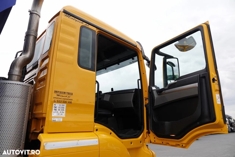 MAN TGS 35.500 / 8x4 / BASCULANTE / HYDROBURTA / BORDMATIK / NAVI / 2019 - 36