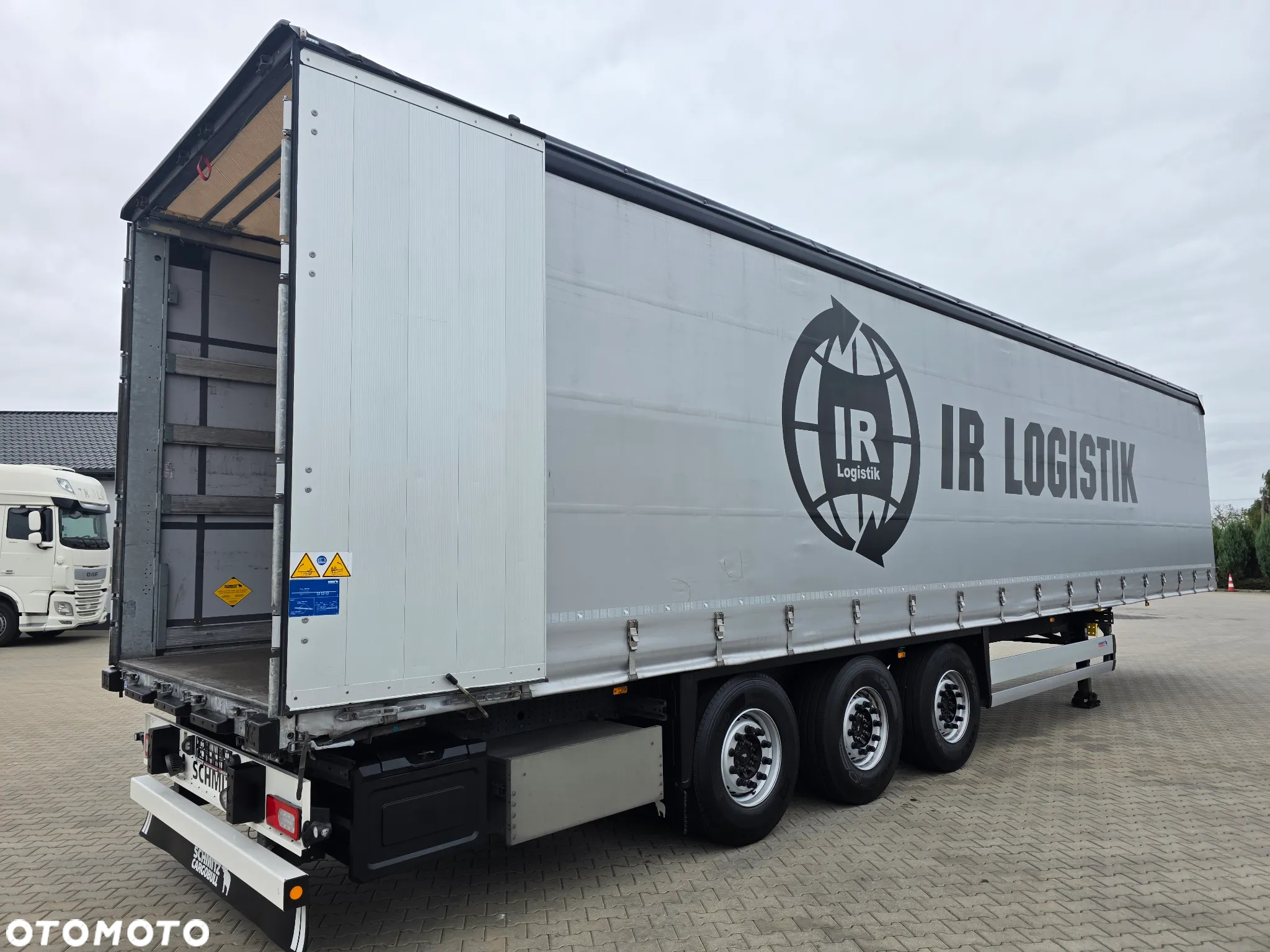 Schmitz Cargobull Cargobull SCB S3 STANDARD FIRANKA OŚ PODNOSZONA , Z DE SUPER STAN !!! - 9