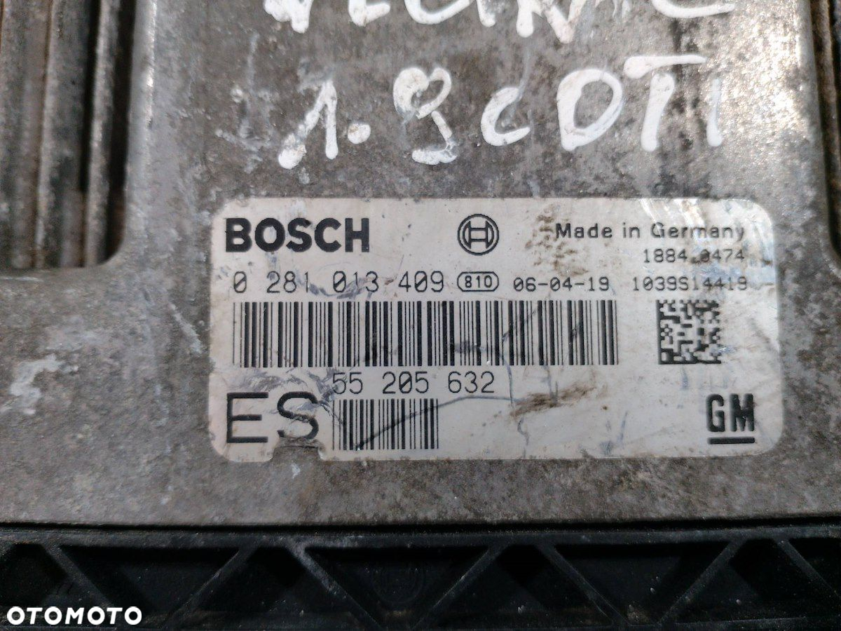 KOMPUTER, STEROWNIK OPEL VECTRA C 55205632  0281013409 1.9 CDTI - 4