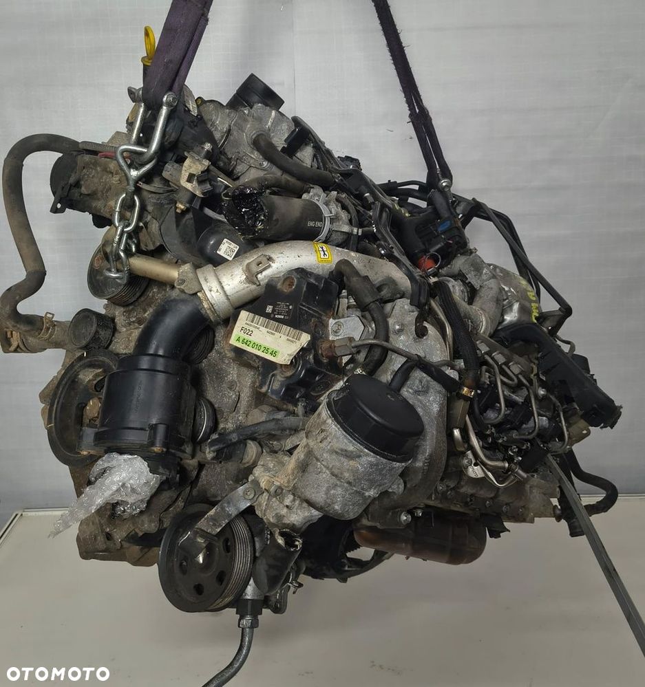 Silnik kompletny Mercedes-Benz 3.0 V6 OM642 642 980 Diesel CDI Jeep - 8