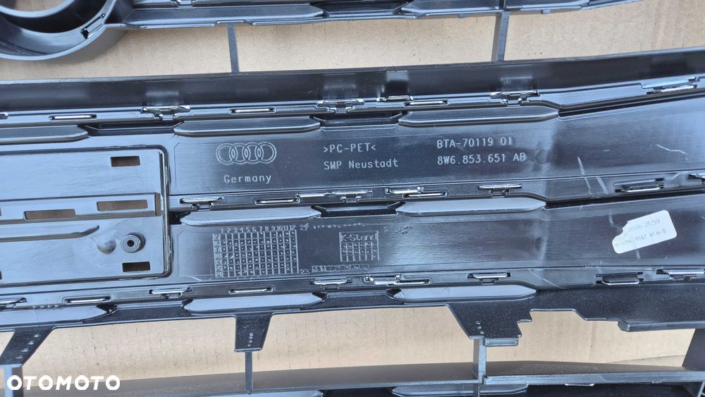 Atrapa chłodnicy GRILL Audi A5 B9 F5 8W6 2015-2019 CHROM OE 8W6853651AB R ORYG NEW - 13