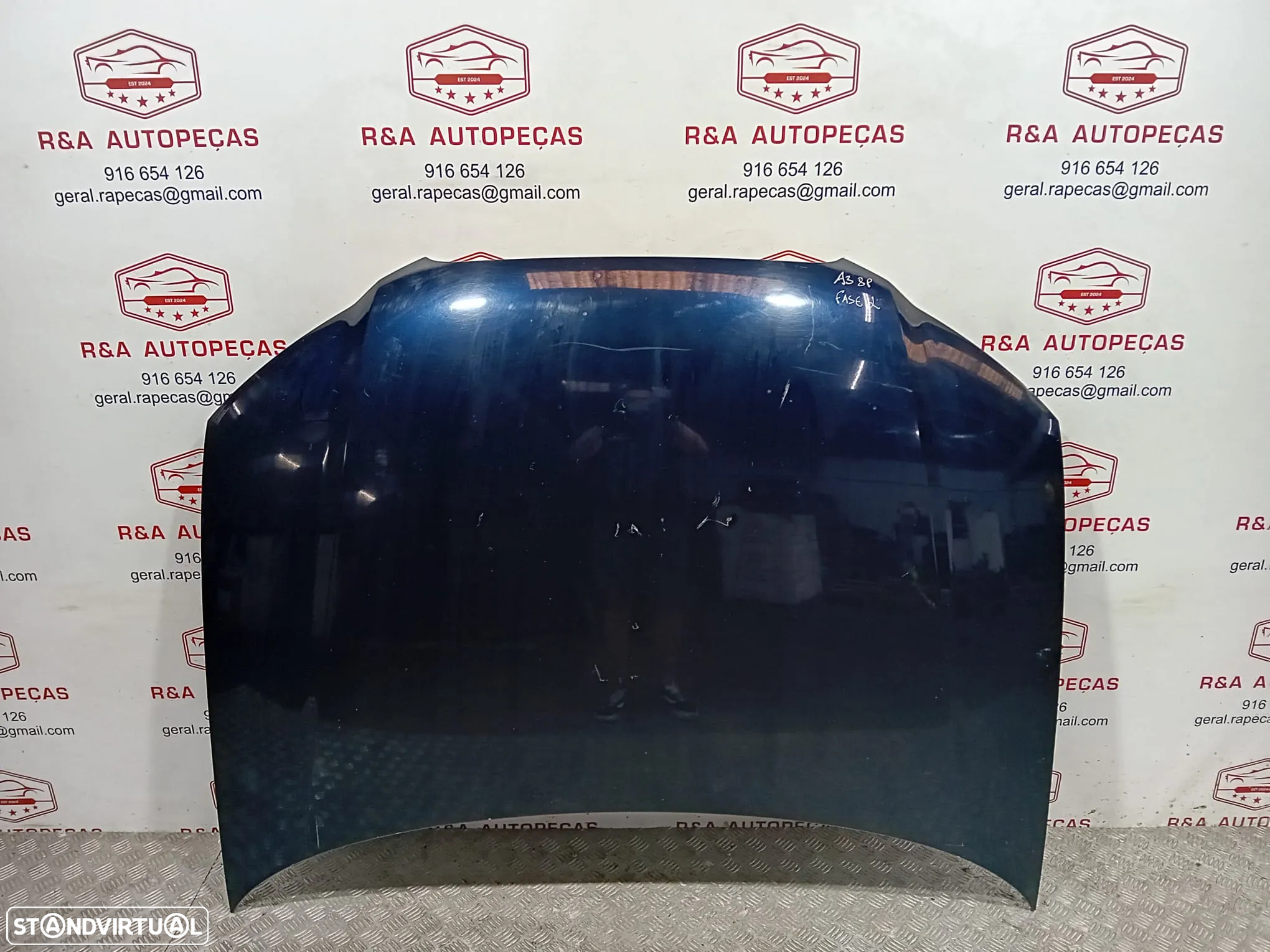 Capot Audi A3 8P Original Fase II - 4