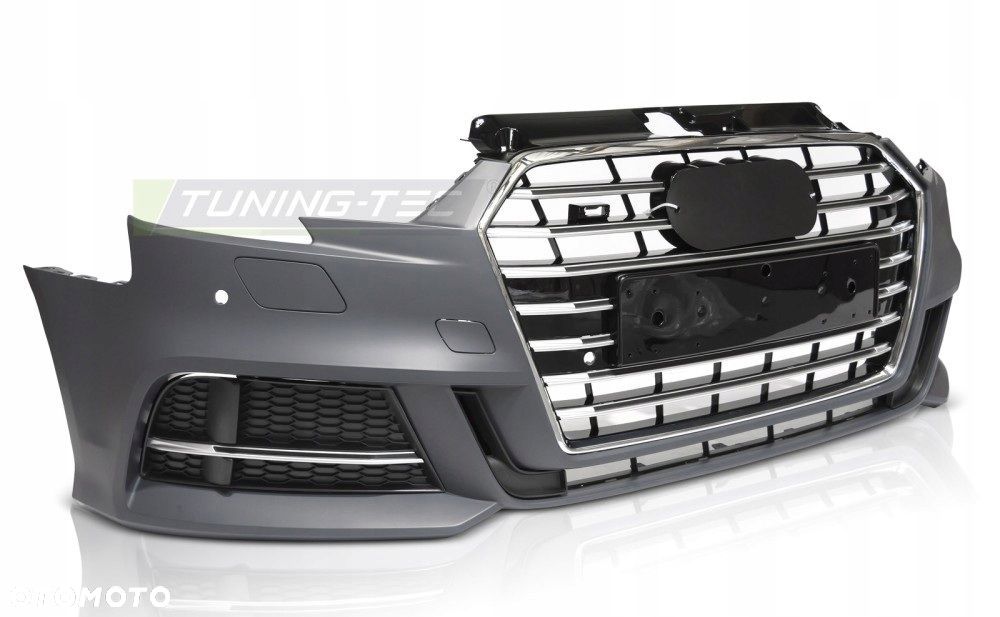 zderzak przod grill kratki tuning r s 3 line look audi a3 8v lift 2016-2020 - 2