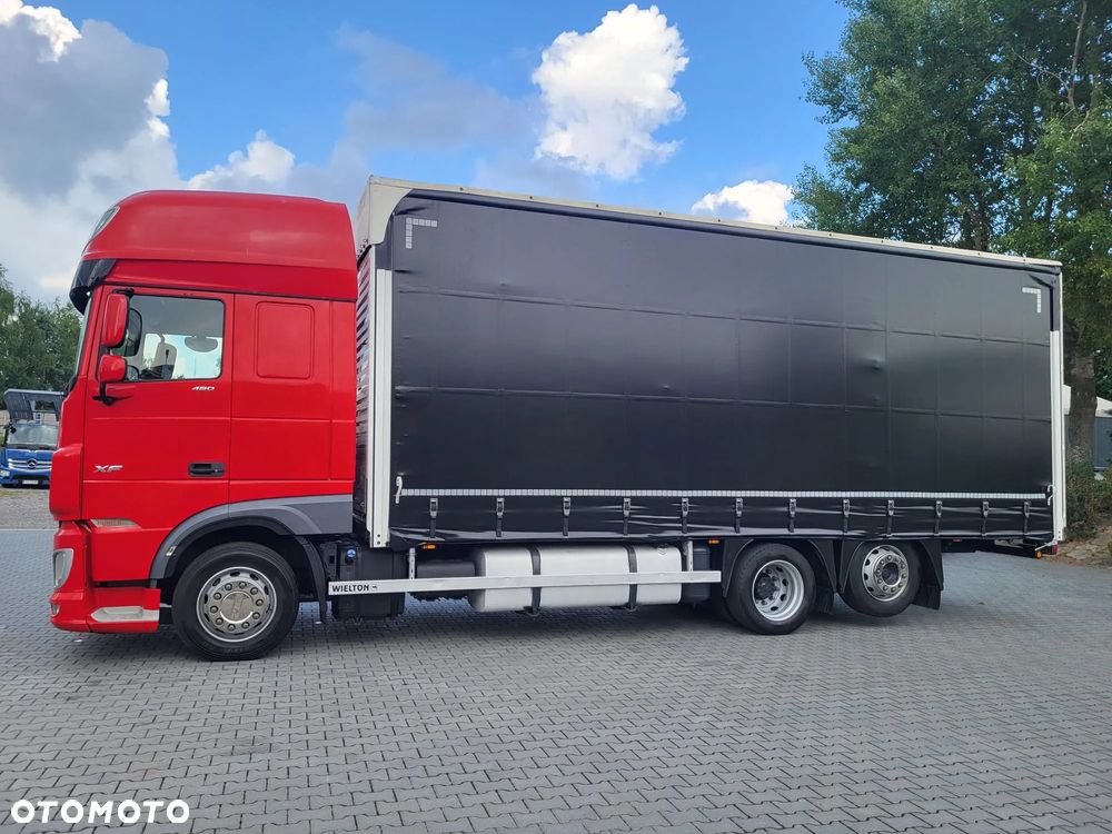DAF XF480 Super Space Automat Firana 19 Palet TV Salon Polska - 5