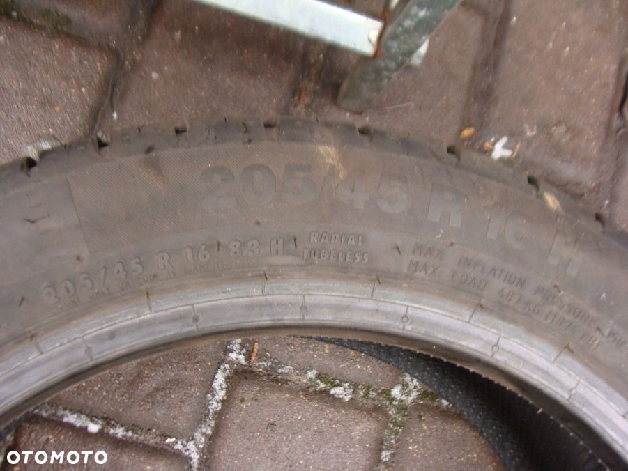 OPONY CONTINENTAL 2x205/45/16 2x 185/50/16 2019r - 10