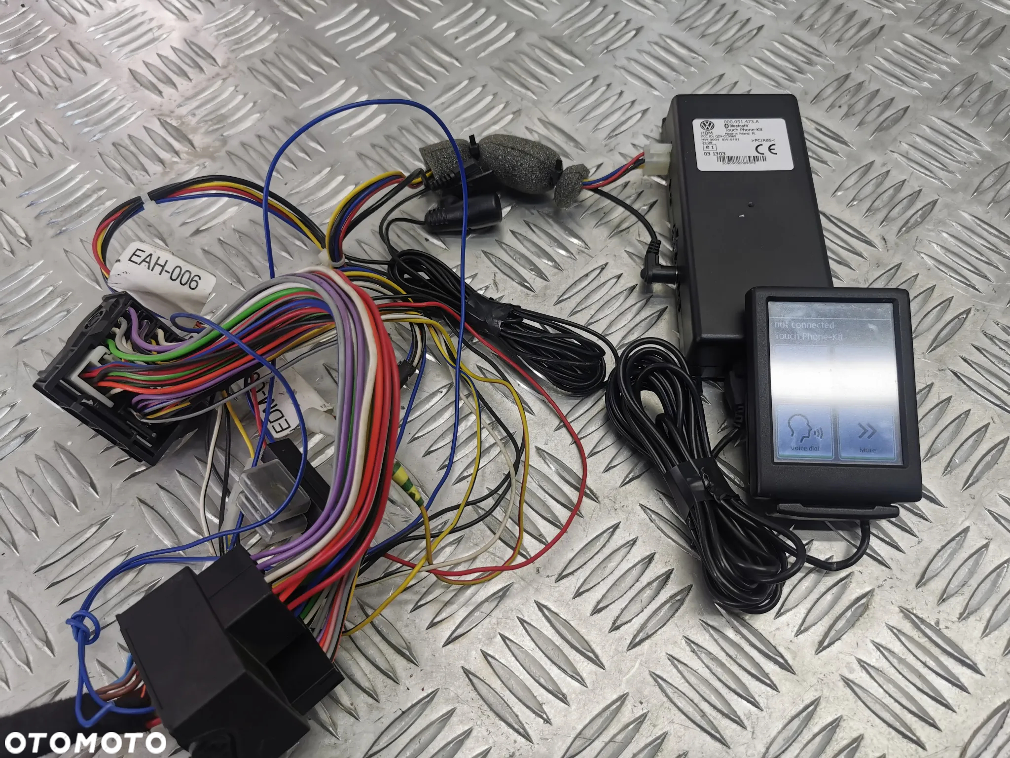 VW TOUAREG 7L 03-09R ADAPTER BLUETOOTH TOUCHPHONE ZESTAW 000051473A - 4