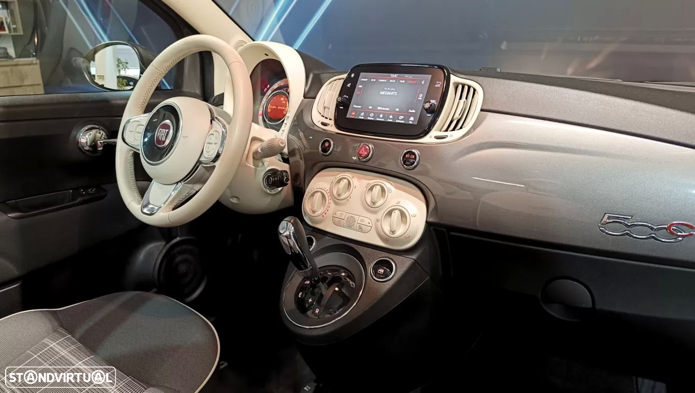 Fiat 500C 1.2 Lounge Dualogic - 36