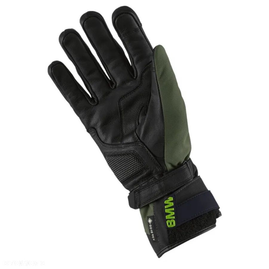Rękawice motocyklowe BMW Motorrad Reschen GTX, Granatowo-Zielone, Męskie r.8-11 - 2
