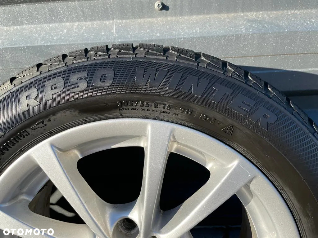 BMW 3 F30 KOŁA FELGI 205/55/16 5x120 ET31 ZIMA - 10