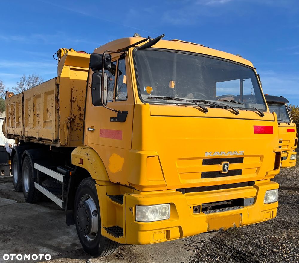 Kamaz 65115 wywrotka 3 stronna kiper 6x4 resor manual połówki 2011r - 4