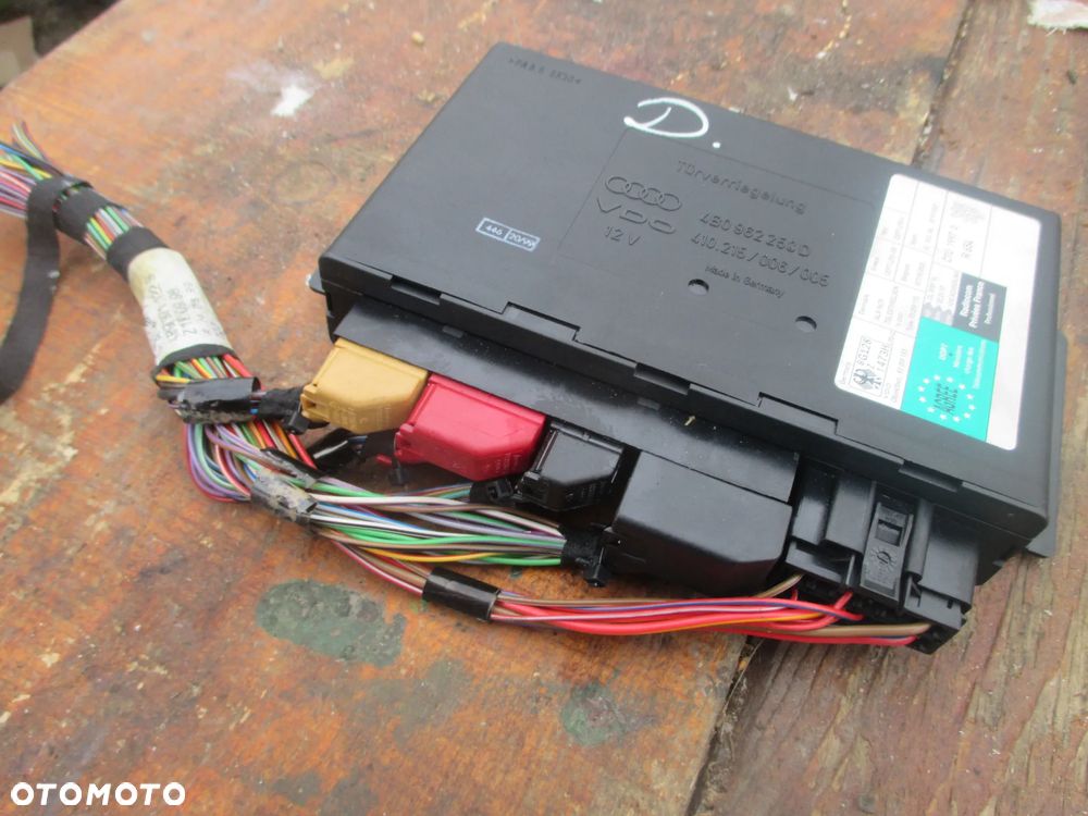 Moduł komfortu AUDI A6 C5 4B0962258D - 3