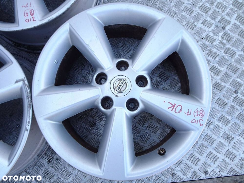 Alufelgi KPL. Nissan Qashqai J10 17" 5x114.3 ET 40 - 5