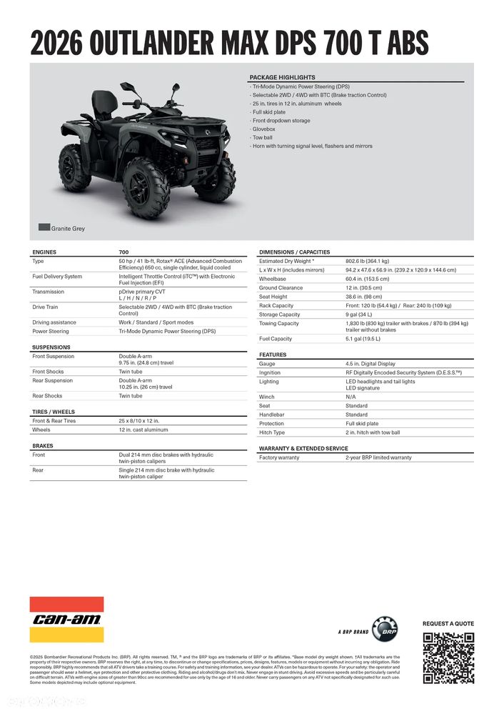 Can-Am Outlander Max - 3