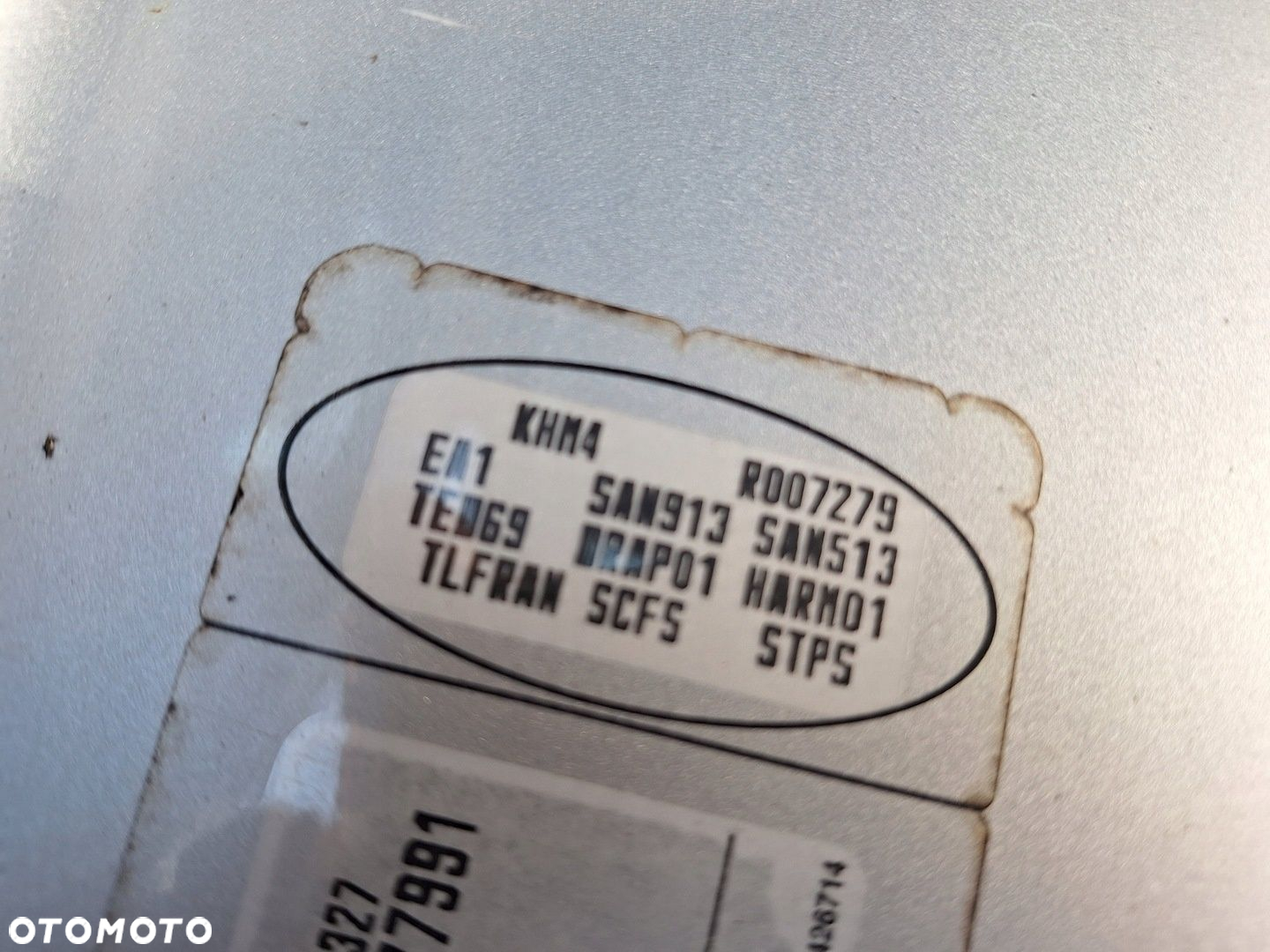 RENAULT CLIO 4 IV KH 12-20 Grandtour KOMBI SREBRNE DRZWI TYŁ LEWE TED69 - 8