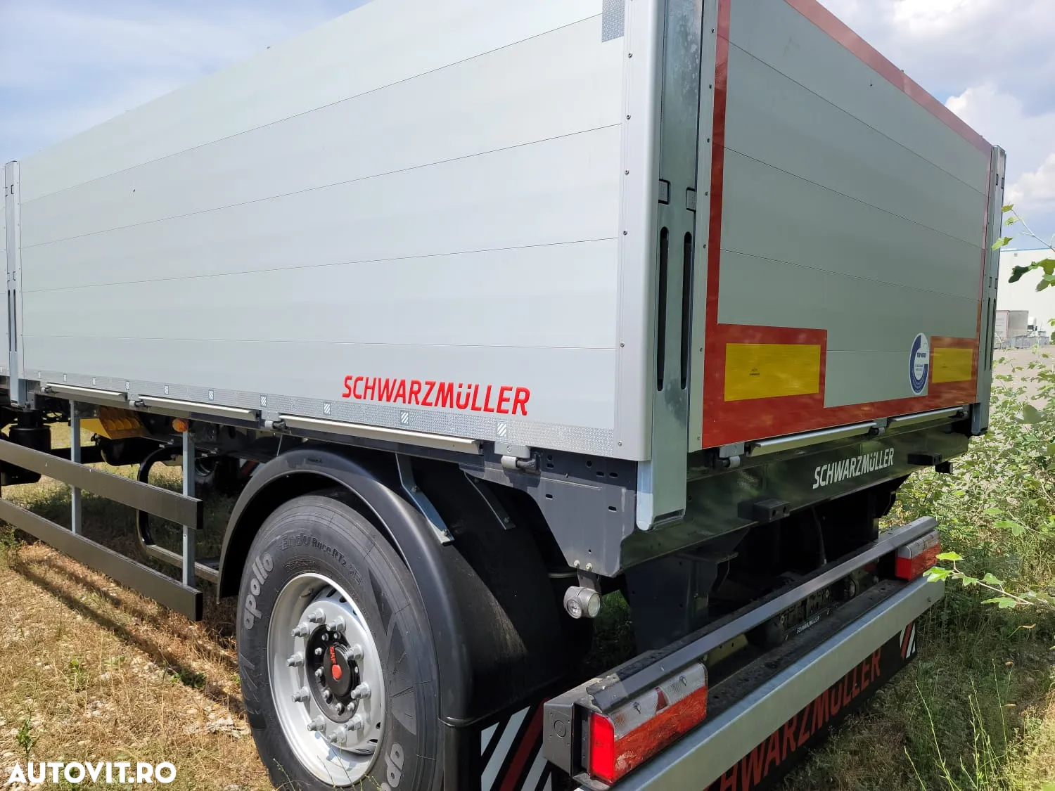 Schwarzmuller Platforma cu obloane rabatabile - 5