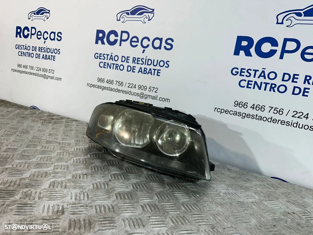 .Conjunto Farois Otica Frente Frontal Originais VAG Audi A3 8P 8P0941003L 8P0941004L 2003 - 2013 - 12
