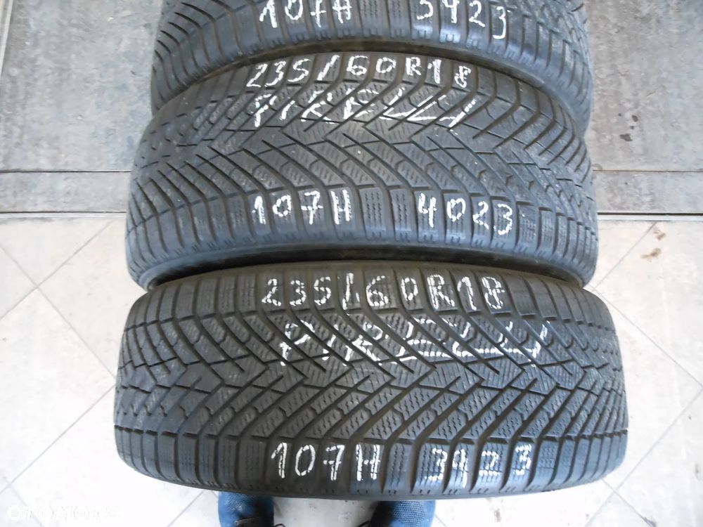 Opony 235/60r18 pirelli scorpion winter 2 2x6mm 2x5,5mm zima komplet - 2