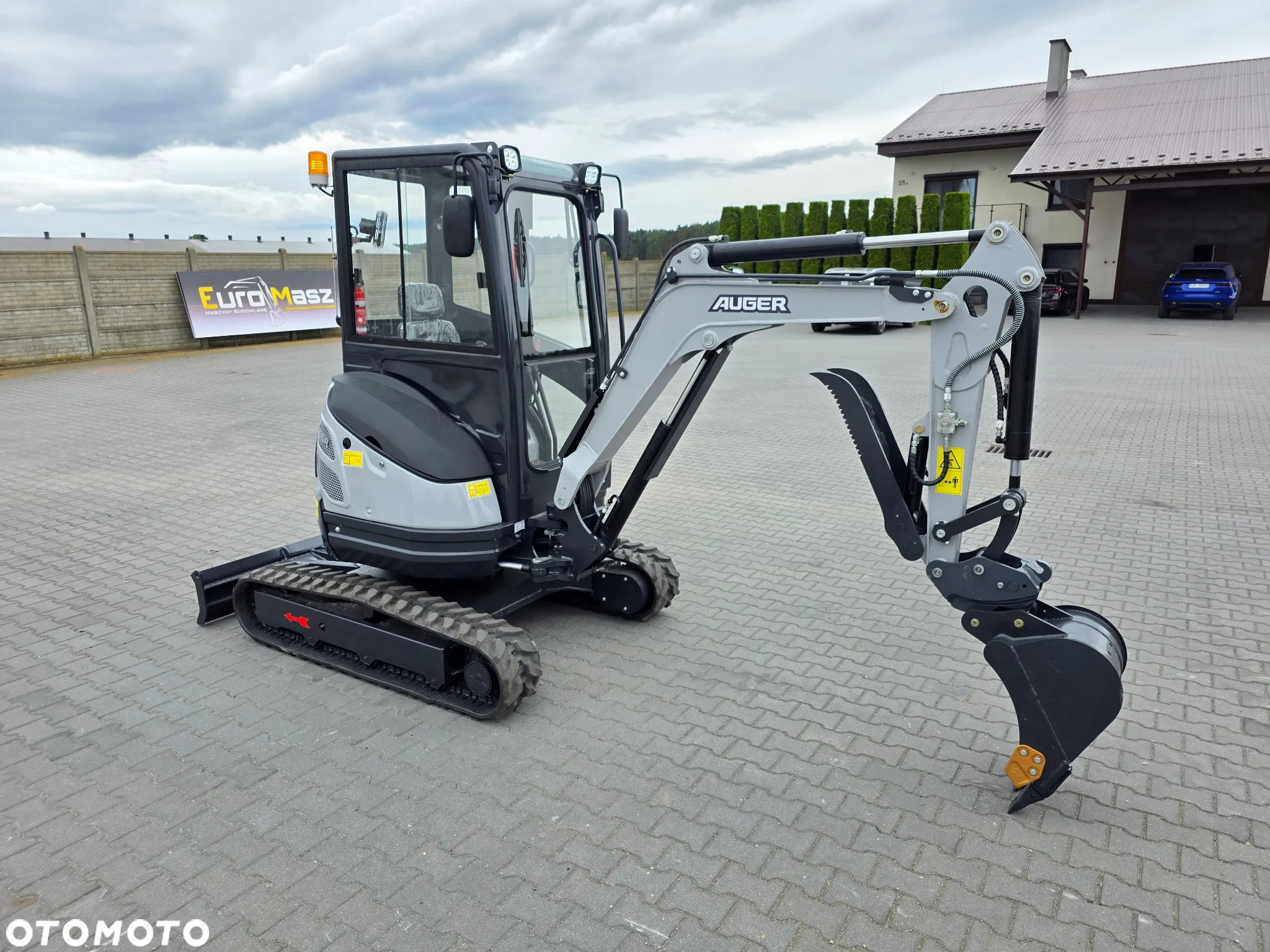 Inny NOWA MINIKOPARKA AUGER 30, WAGA 2700 KG, KUBOTA silnik - 7