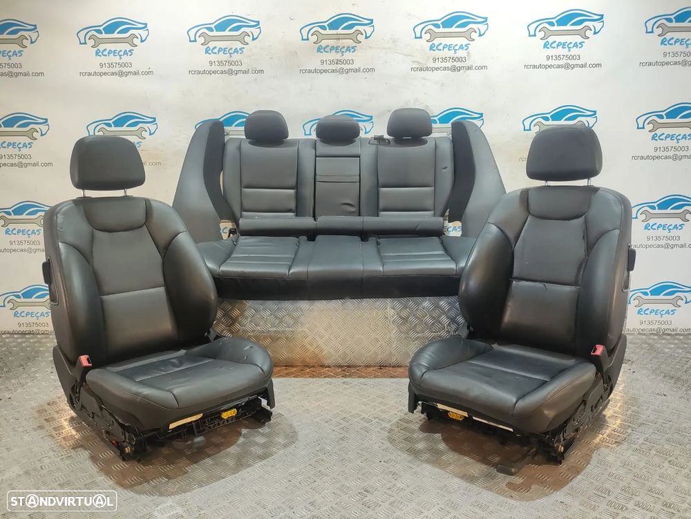 Conjunto Bancos Pele Mercedes Benz Class C W204 Sport AMG Carrinha Elétricos Aquecidos