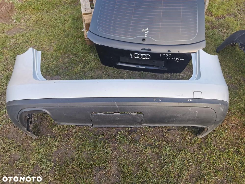 VW PASSAT B6 KOMBI ZDERZAK TYŁ TYLNY LA7W WYSYŁKA - 1