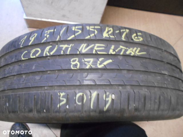 Opona pojedyńcza 195/55r16 continental eco contact 6 6,3mm lato - 1