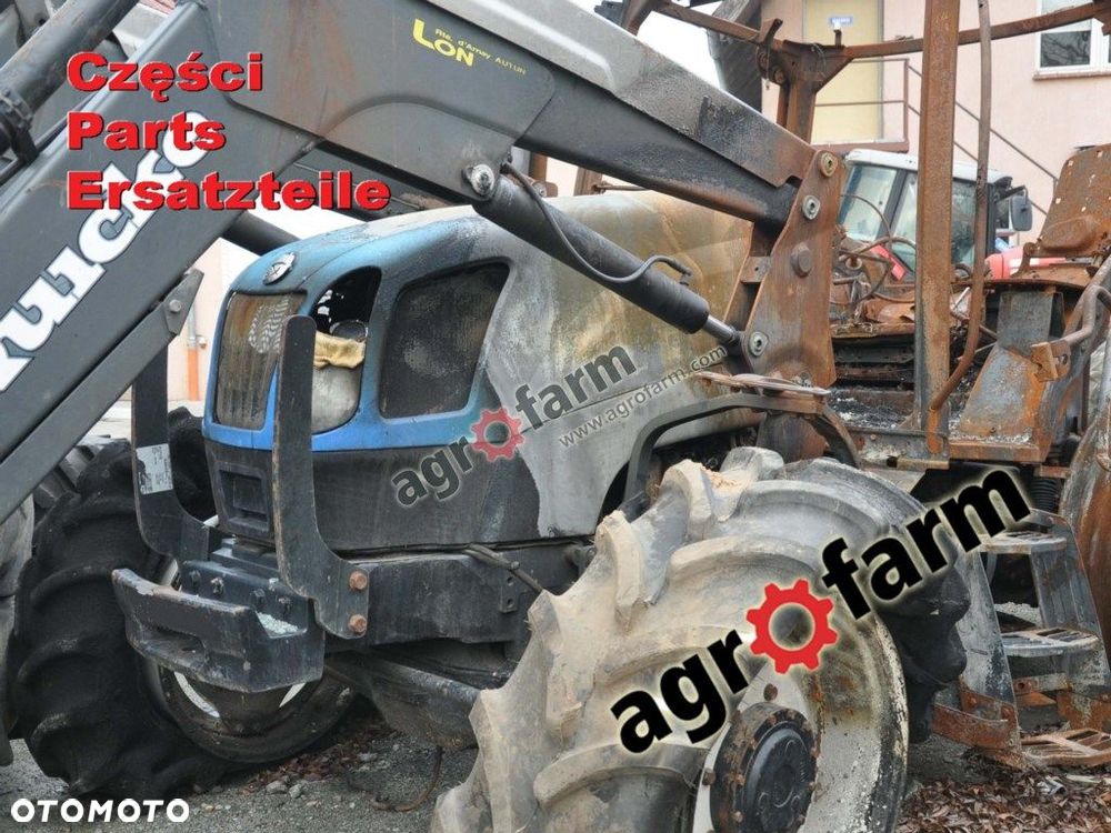 New Holland TS100A części, skrzynia biegów, oś - 1