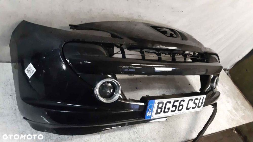* ZDERZAK PRZÓD PRZEDNI PEUGEOT 207 URBAN MOVE EXL CZARNY HALOGENY - 5