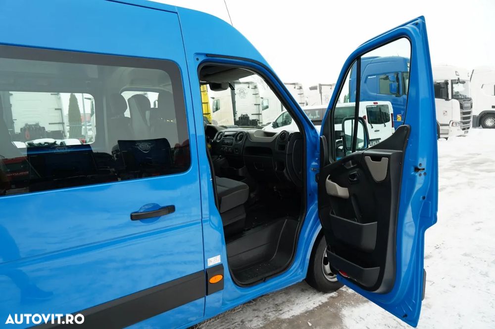 Renault MASTER / CAROSERIE ROATĂ / PANOU / CABINĂ DUPĂ 7 LOCURI / IMPORTAT - 32