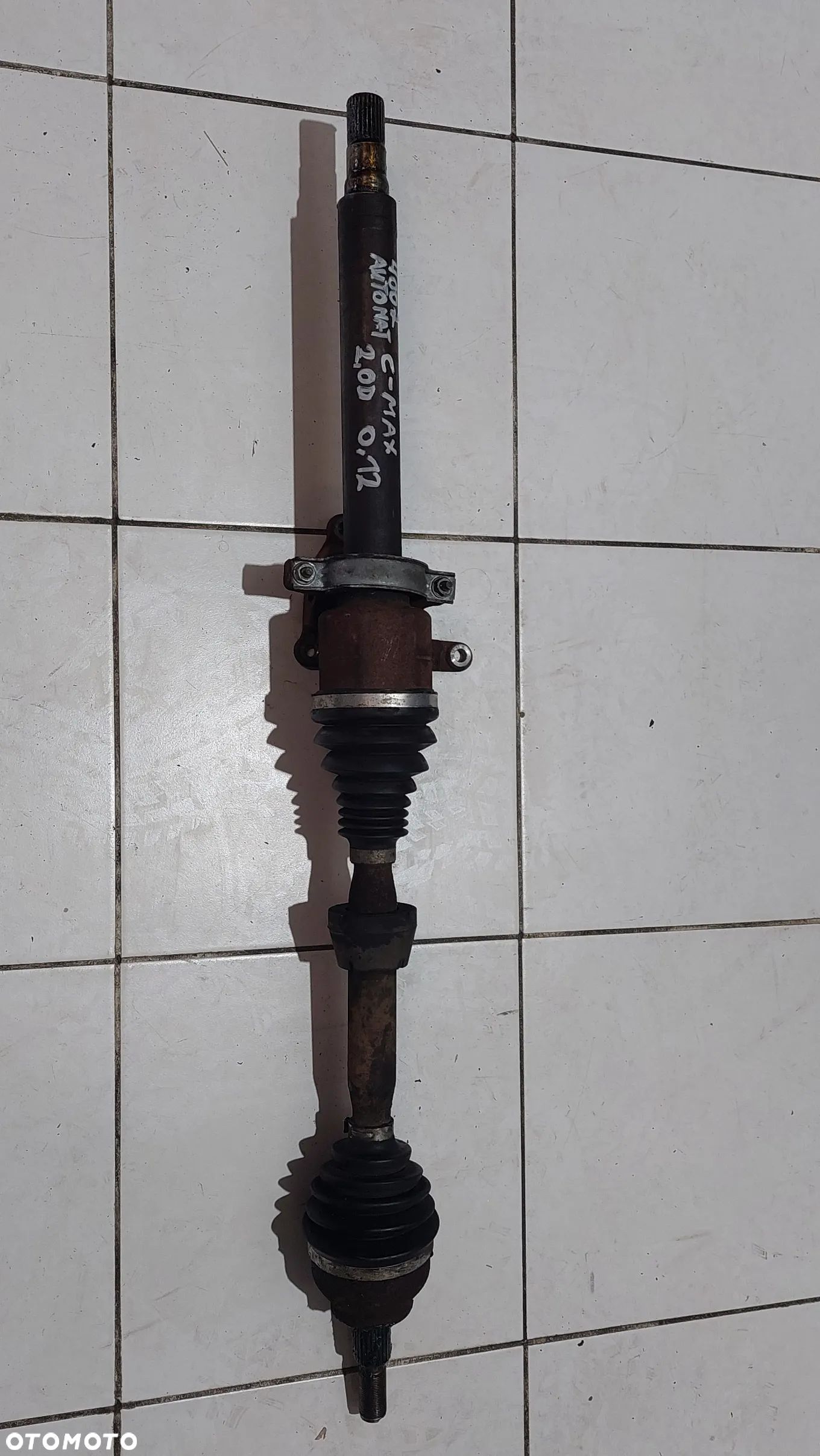 PÓŁOŚ DŁUGA PRAWA Z PODPORĄ AUTOMAT POWERSHIFT 2,0 TDCI FORD C-MAX MK2 R2012 - 1