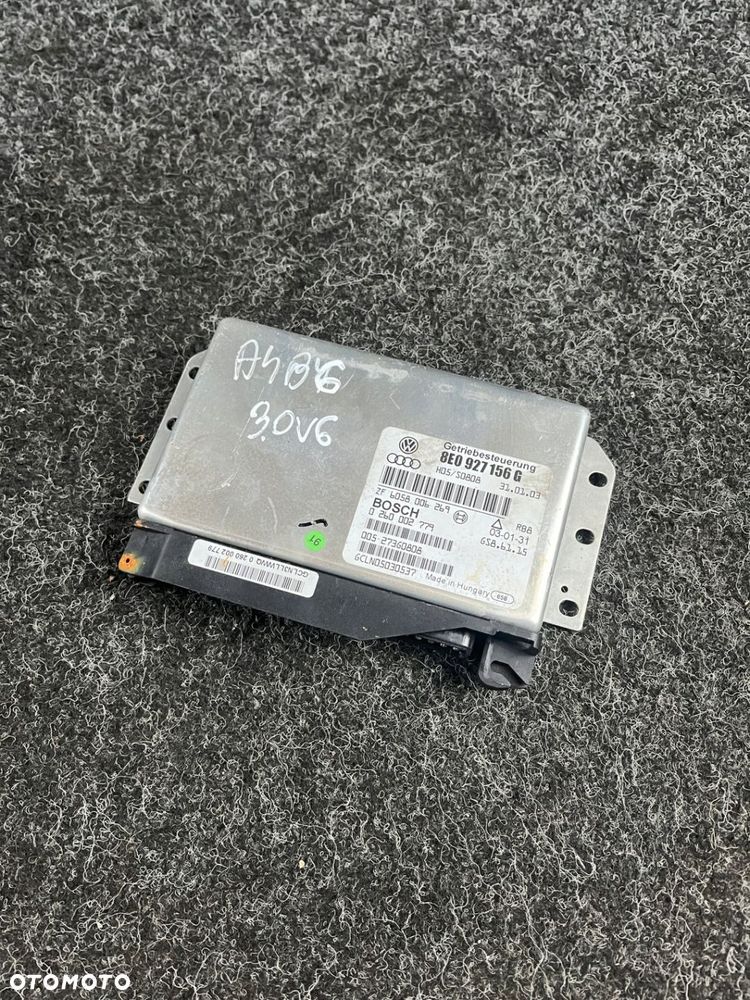 audi a4 b6 3.0 sterownik skrzyni biegów 8E0927156G