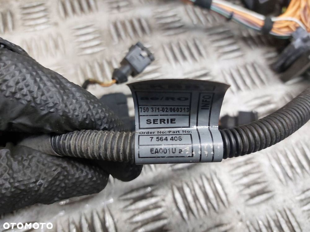 WIĄZKA OKABLOWANIE SILNIKA BMW E90 2.0 16V 7564401 7564403 7564406 - 4