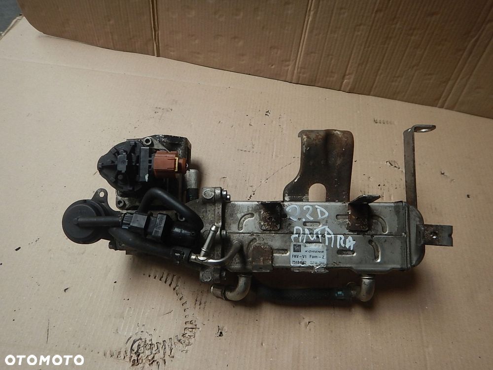 chlodniczka spalin zawor egr opel antara chevrolet captiva 2.0 cdti - 1