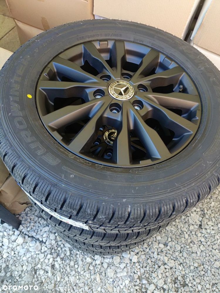 Nowe koła aluminiowe zimowe 235/60/17c Falken Mercedes sprinter 6x130 - 2