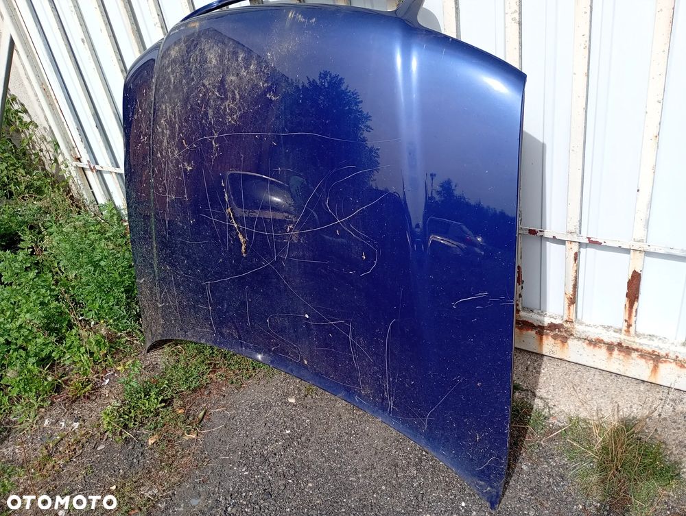 Audi A4 B5 lift 99-01 maska niebieska - 1