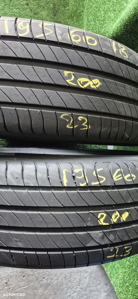 Anvelope 2x195 60 18 michelin dot23 mm 5.7 - 1