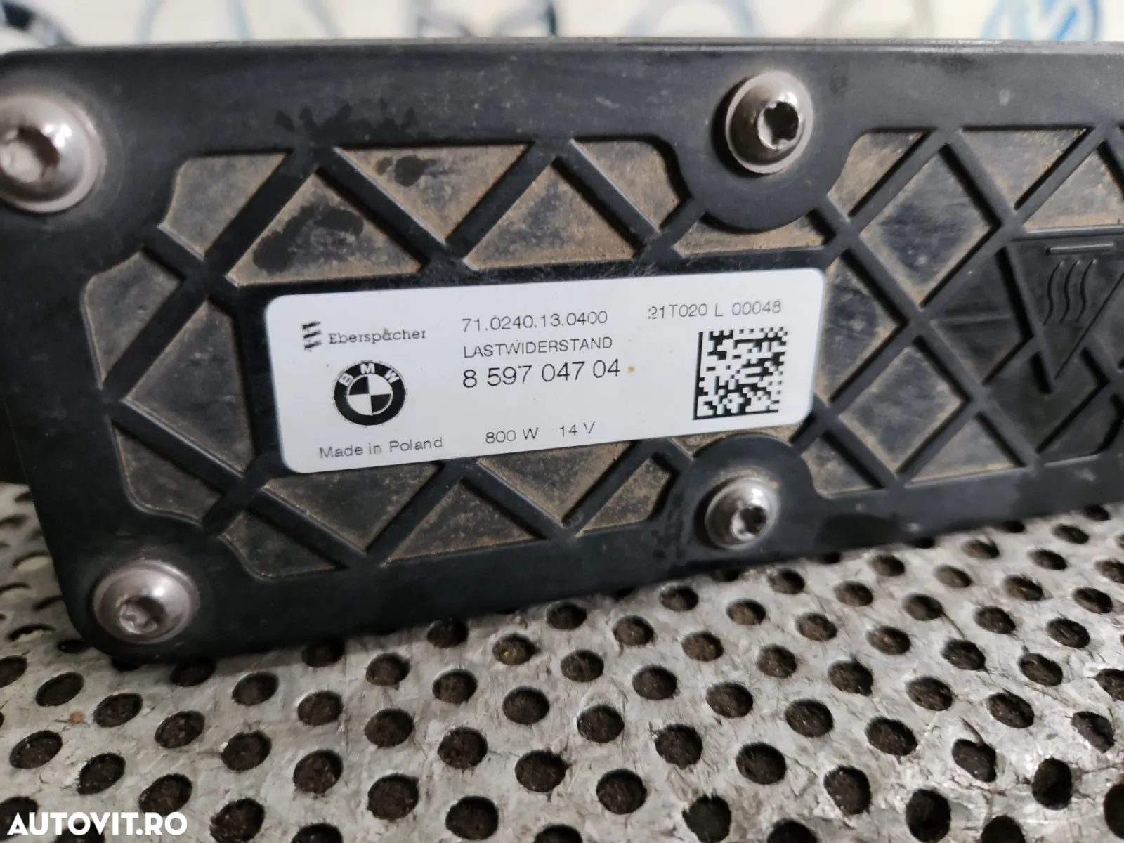 Incalzire Auxiliara Webasto Sirocou Bmw F40 F44 X1 X2 F39 F48 F46 F49 Cod  Dezmembrez Bmw F40 Seria - 5