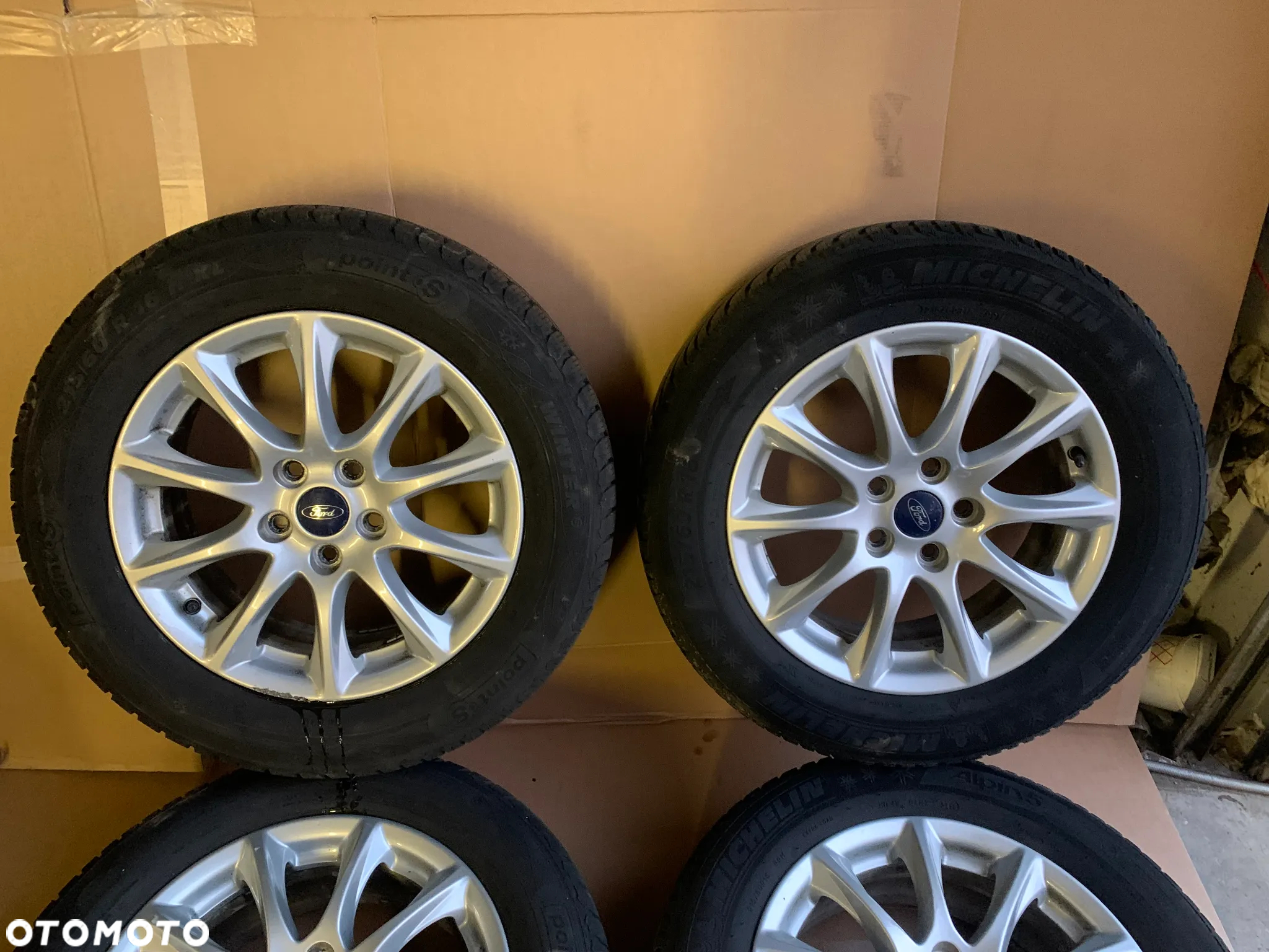 Alufelgi z oponami alusy felgi aluminiowe czujniki 5x108 R16 6.5J ET50 215/60 R16 Ford Mondeo MK5 DS7C-1007-K2A - 3