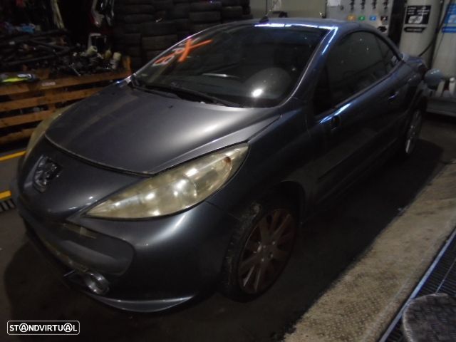 Carro MOT: 5FW 5F05 CXVEL: 20CQ?? PEUGEOT 207CC A7 2008 1.6I 120CV 2P CINZA ESCURO GASOLINA - 5